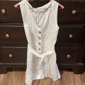White Romper NWT
